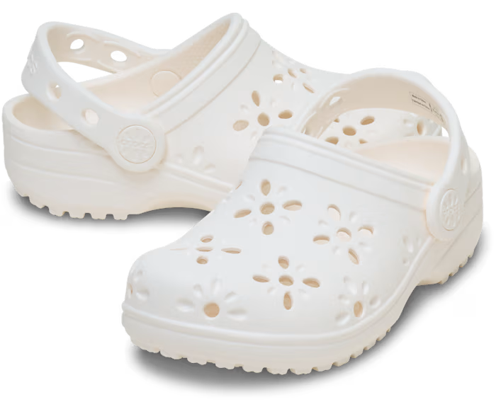 Kleinkind Classic Floral Cut-Out Clog