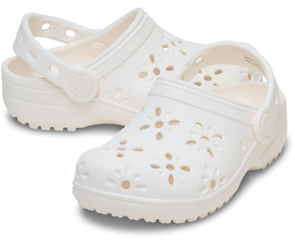 Kleinkind Classic Floral Cut-Out Clog