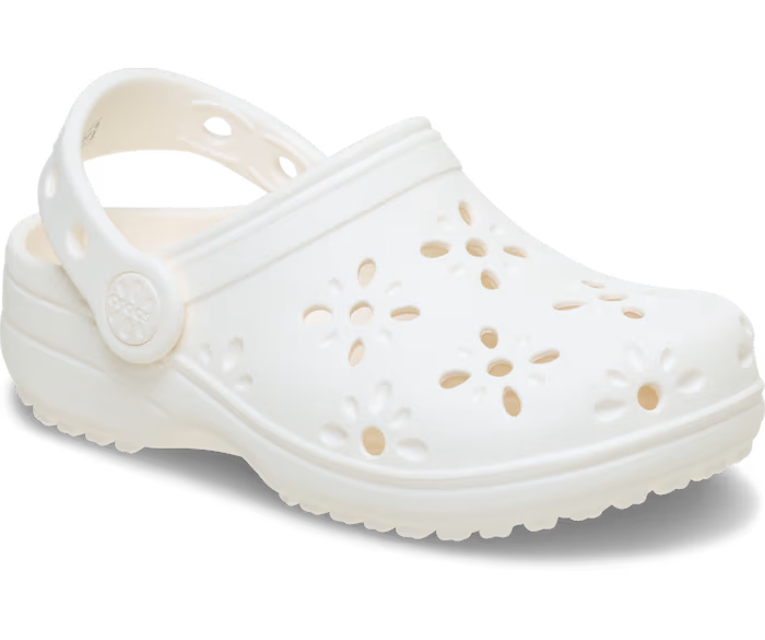 Kleinkind Classic Floral Cut-Out Clog