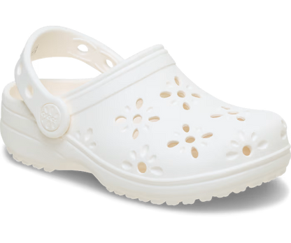 Kleinkind Classic Floral Cut-Out Clog