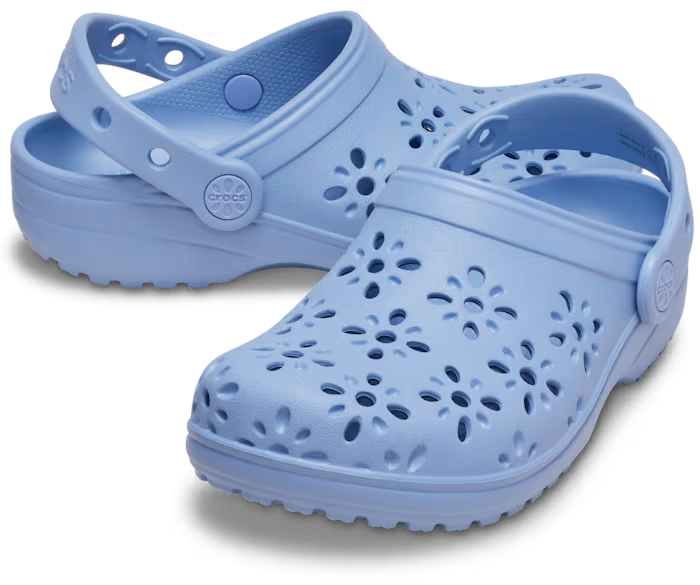 Kleinkind Classic Floral Cut-Out Clog