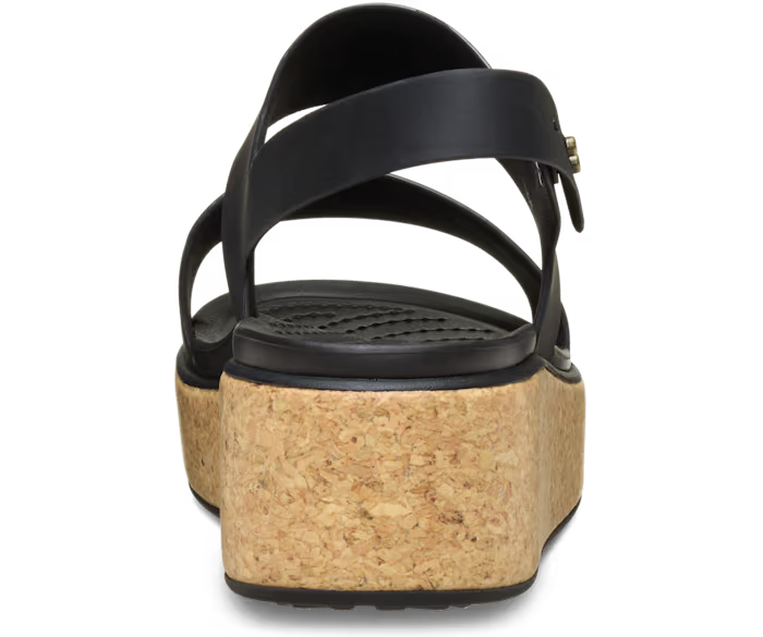 Brooklyn Low Wedge Cork Sandale