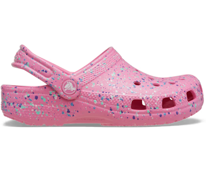 Kleinkind Classic Paint Splatter Clog