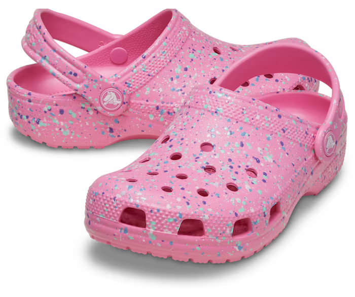 Kleinkind Classic Paint Splatter Clog