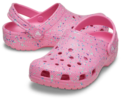 Kleinkind Classic Paint Splatter Clog
