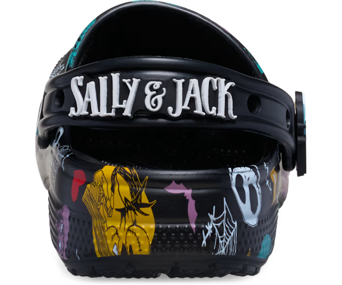 Disney Tim Burton's The Nightmare Before Christmas Jack and Sally Classic Clog