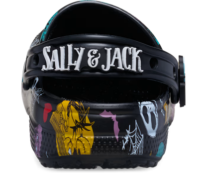 Disney Tim Burton's The Nightmare Before Christmas Jack and Sally Classic Clog