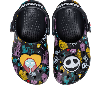 Toddlers’ Disney Tim Burton's The Nightmare Before Christmas Jack and Sally Classic Clog