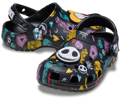 Toddlers’ Disney Tim Burton's The Nightmare Before Christmas Jack and Sally Classic Clog