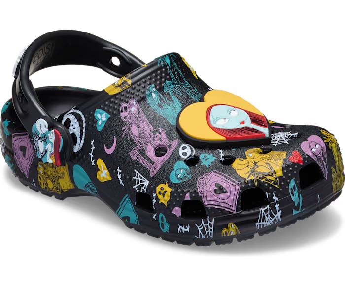 Toddlers’ Disney Tim Burton's The Nightmare Before Christmas Jack and Sally Classic Clog