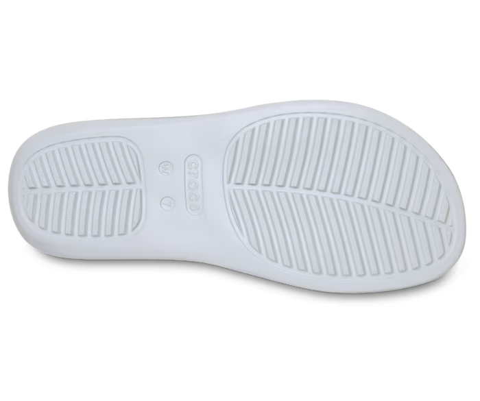 Getaway Platform Toe Loop Metallic Sandale