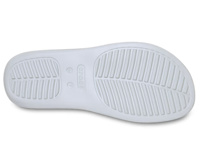 Getaway Platform Toe Loop Metallic Sandale