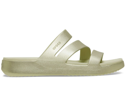 Getaway Strappy Metallic Sandale