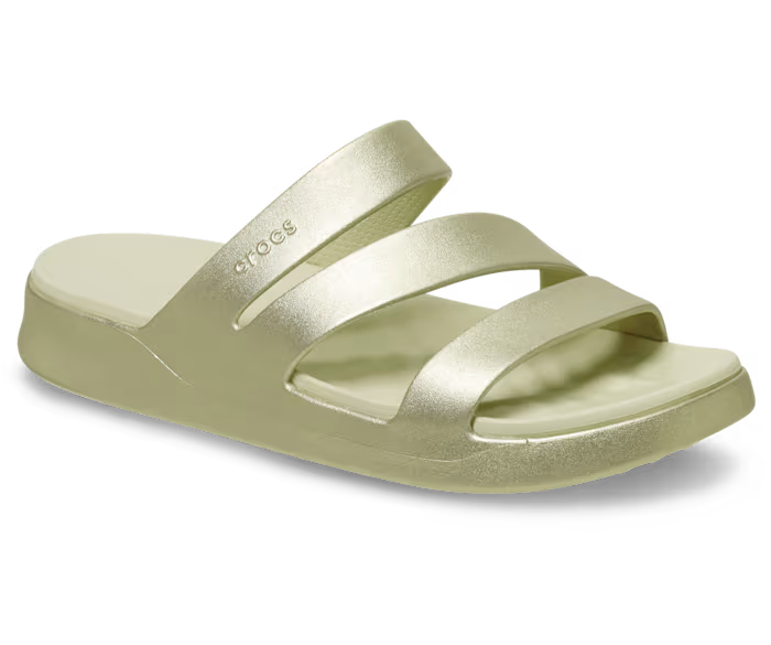 Getaway Strappy Metallic Sandale
