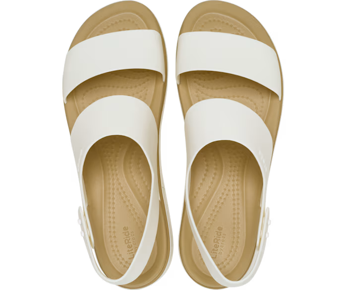Brooklyn Low Wedge Matte Wrap Sandale