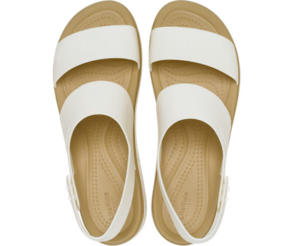 Brooklyn Low Wedge Matte Wrap Sandale