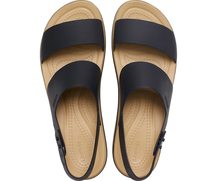 Brooklyn Low Wedge Matte Wrap Sandale