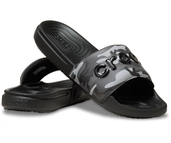 Herren Crocs All Day Camouflage Pantolette
