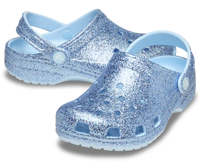 Kinder Classic Chunky Glitzer Clog