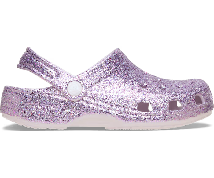 Kinder Classic Chunky Glitzer Clog