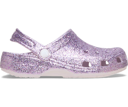 Kinder Classic Chunky Glitzer Clog
