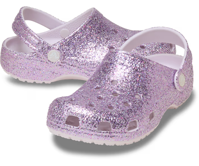 Kinder Classic Chunky Glitzer Clog