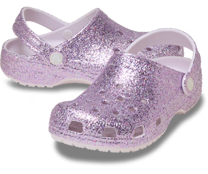 Kinder Classic Chunky Glitzer Clog