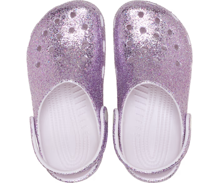 Kinder Classic Chunky Glitzer Clog