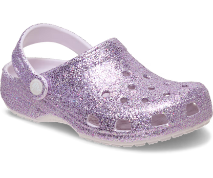 Kinder Classic Chunky Glitzer Clog