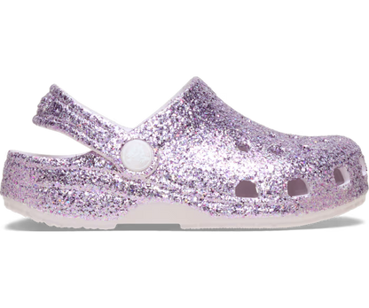 Kleinkind Classic Chunky Glitzer Clog