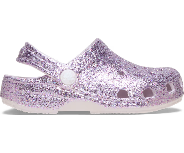 Kleinkind Classic Chunky Glitzer Clog