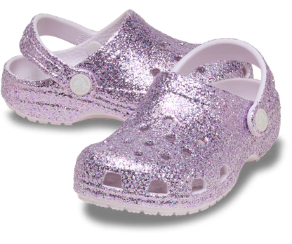 Kleinkind Classic Chunky Glitzer Clog