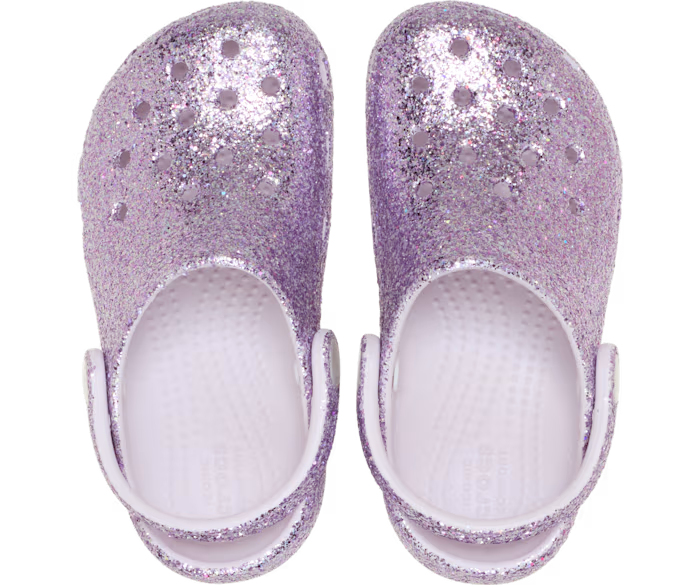 Kleinkind Classic Chunky Glitzer Clog