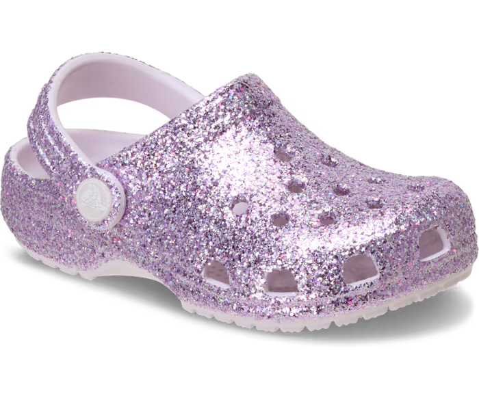 Kleinkind Classic Chunky Glitzer Clog