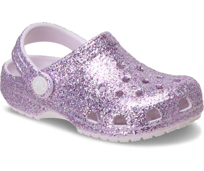 Kleinkind Classic Chunky Glitzer Clog