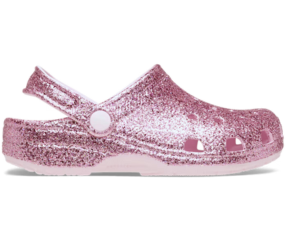 Kleinkind Classic Chunky Glitzer Clog