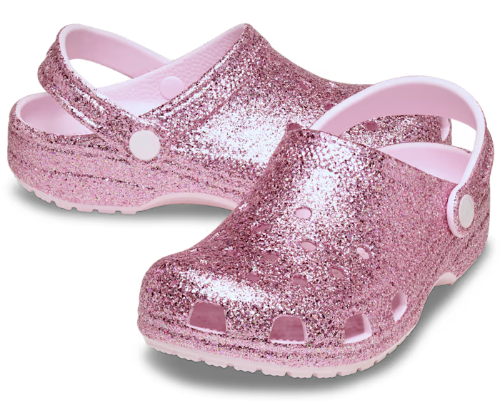 Kleinkind Classic Chunky Glitzer Clog