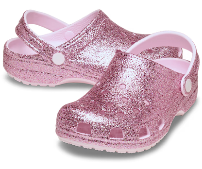 Kleinkind Classic Chunky Glitzer Clog