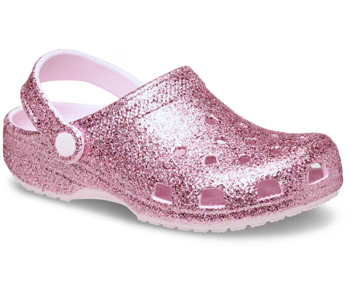 Kleinkind Classic Chunky Glitzer Clog