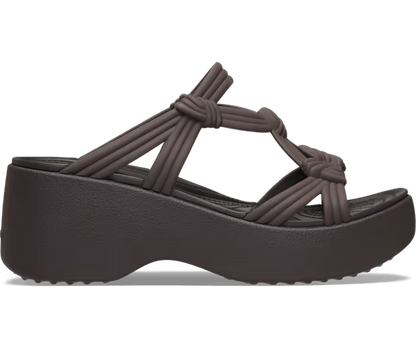 Damen Metallic Schnalle Saturday Sandale