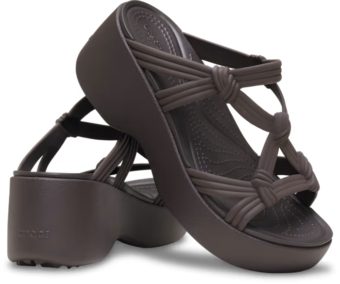 Damen Metallic Schnalle Saturday Sandale