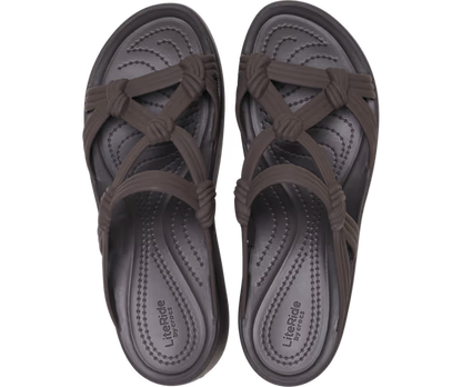 Damen Metallic Schnalle Saturday Sandale