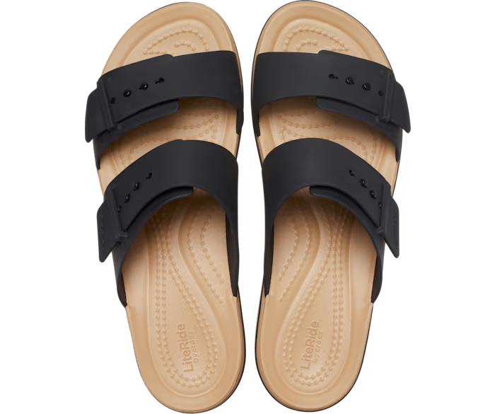 Brooklyn Schnalle Low Wedge Matte Wrap Sandale
