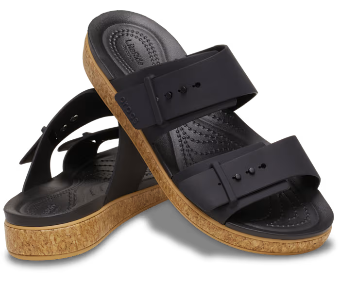 Brooklyn Schnalle Low Low Cork Sandale