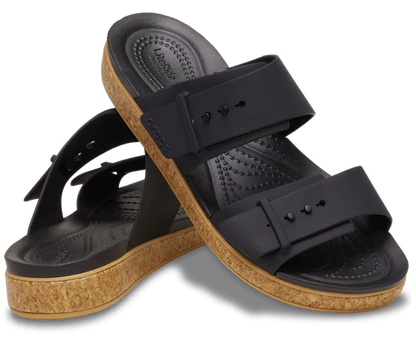 Brooklyn Schnalle Low Low Cork Sandale