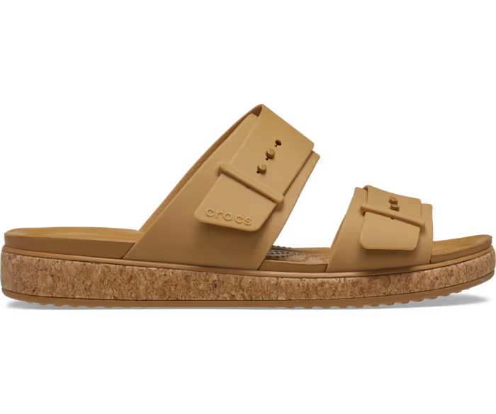 Brooklyn Schnalle Low Low Cork Sandale