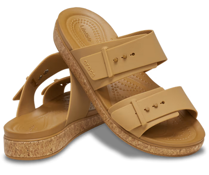 Brooklyn Schnalle Low Low Cork Sandale