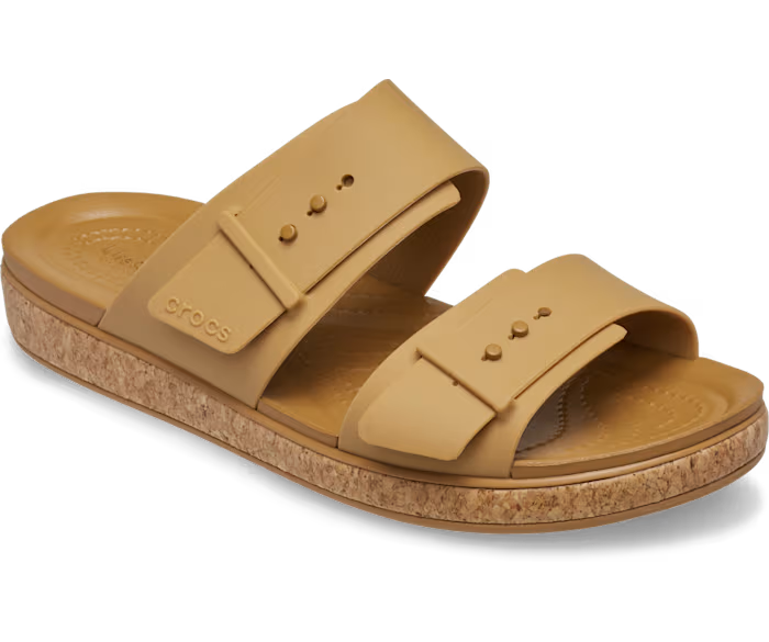 Brooklyn Schnalle Low Low Cork Sandale