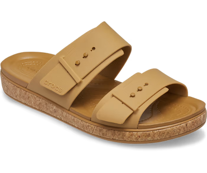 Brooklyn Schnalle Low Low Cork Sandale