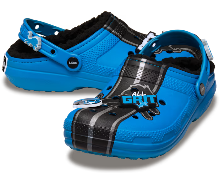 NFL Detroit Lions Classic gefütterter Clog